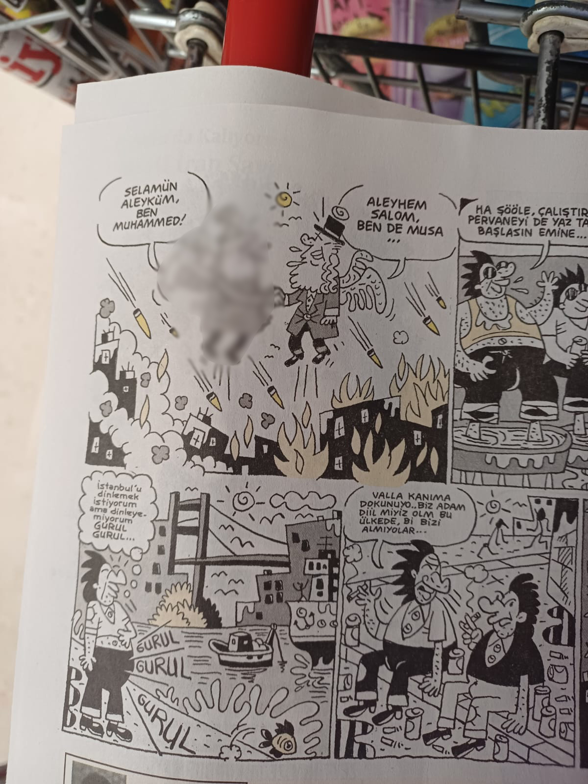 Leman Dergisine Saldırı: Hz. Muhammed'e Hakaret İçeren Karikatür Çizmişlerdi!