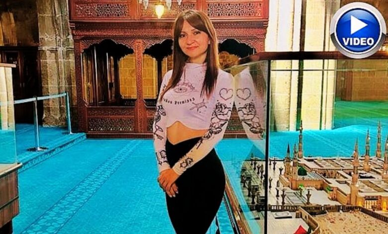 Erzurum'da Skandal Görüntü: Kadın Öğretmenin Camideki Kıyafeti Ortalığı Karıştırdı!