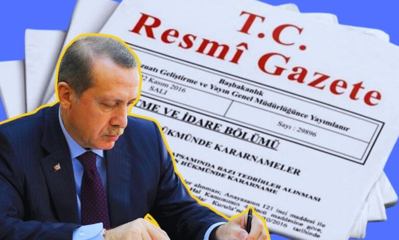 Erdoğan İmzasını Attı: Yeni Atamalar Resmi Gazete'de Yayımlandı