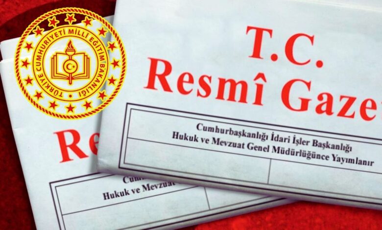 Milli Eğitim Bakanlığı Proje Okulları Yönetmeliği 2025 Resmi Gazete'de