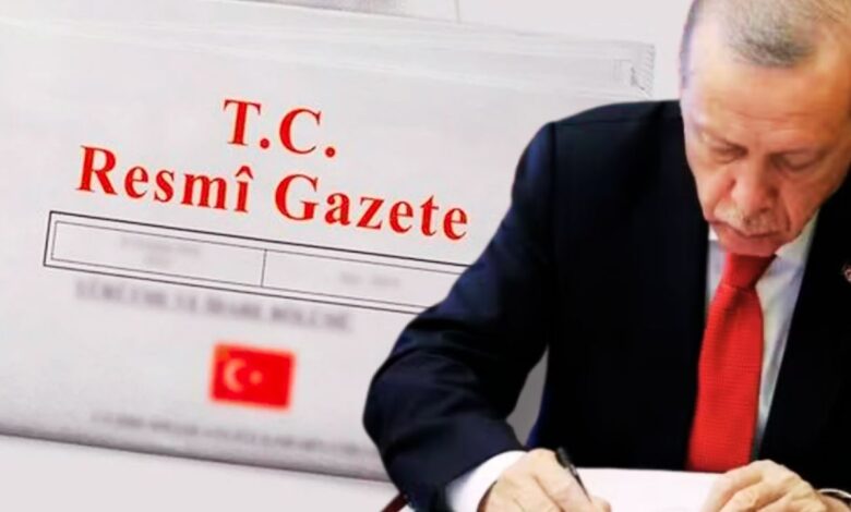 Cumhurbaşkanı Onayladı: Yeni Kararlar Resmi Gazete’de Yayımlandı