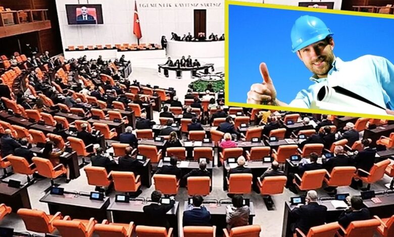 Kamu Mühendis, Mimar ve Şehir Plancılarının Özlük Hakları İçin Kanun Teklifi Sunuldu!